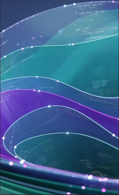 mobile swirl pattern banner